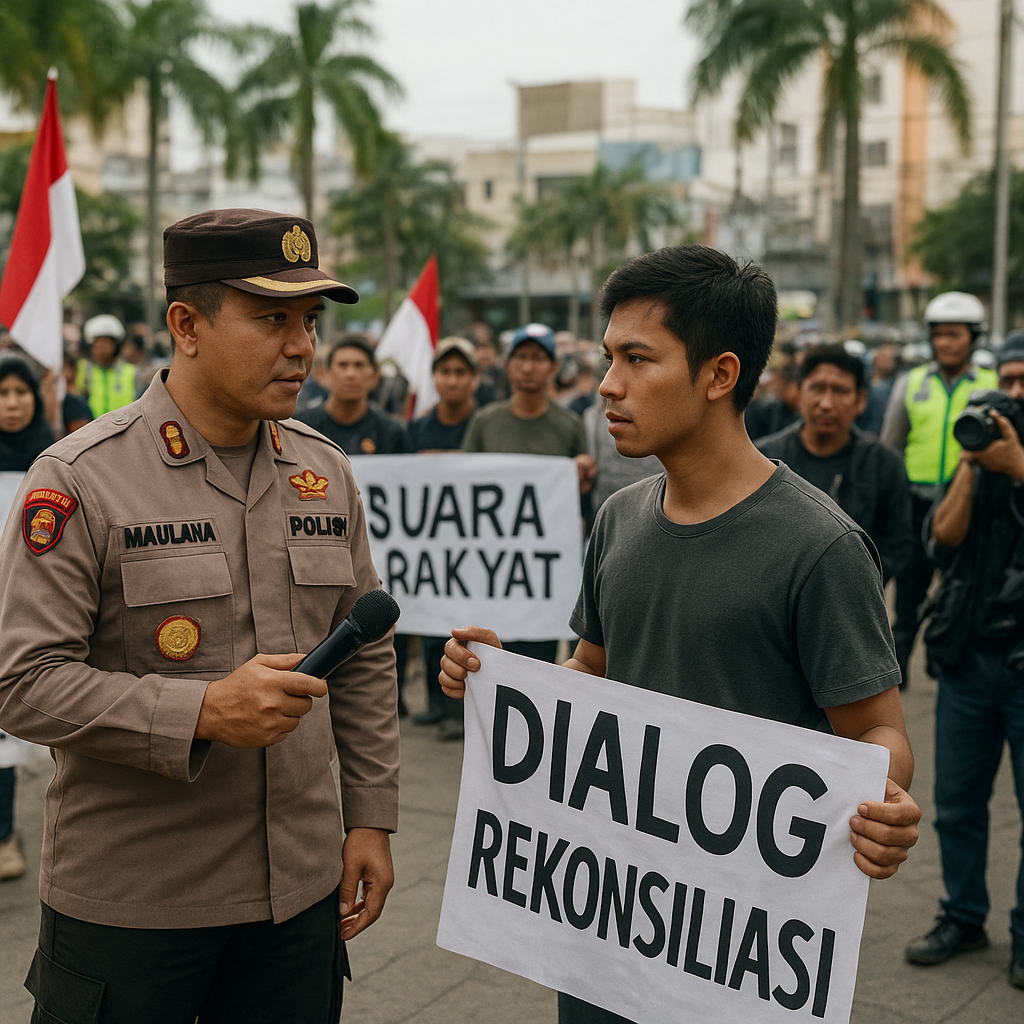 Demo Bermuatan Konflik Makassar Ricuh, Polisi Dukung Langkah Mediatif