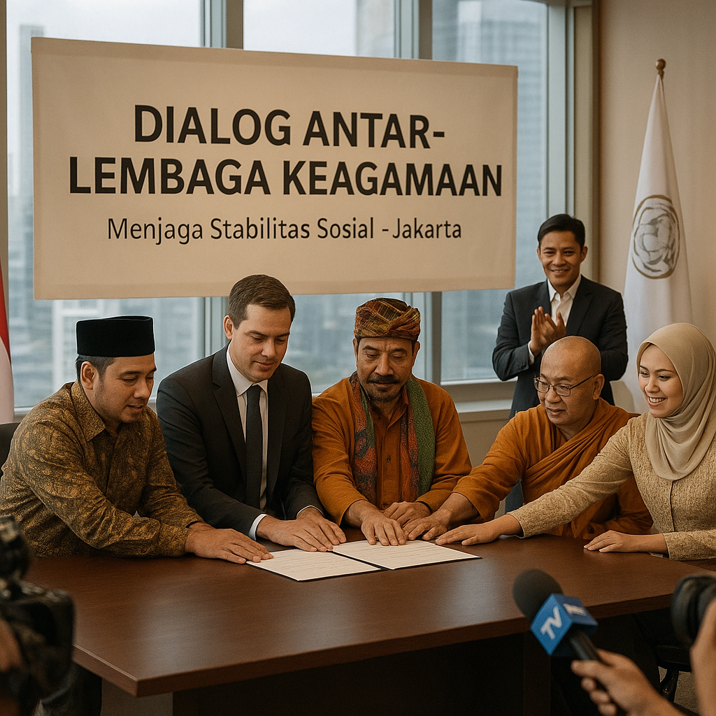 Dialog Antar-Lembaga Keagamaan Digelar di Jakarta untuk Menjaga Stabilitas Sosial