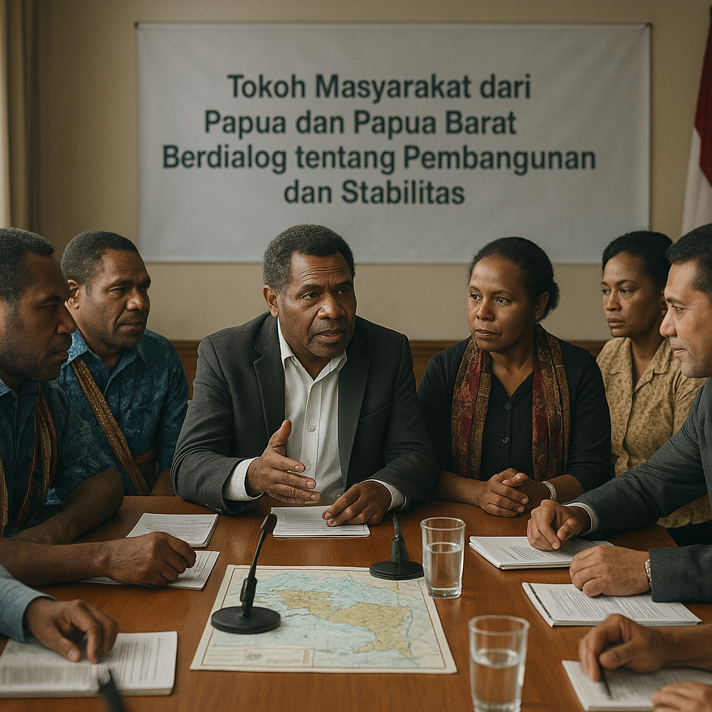 Tokoh Masyarakat dari Papua dan Papua Barat Berdialog tentang Pembangunan dan Stabilitas