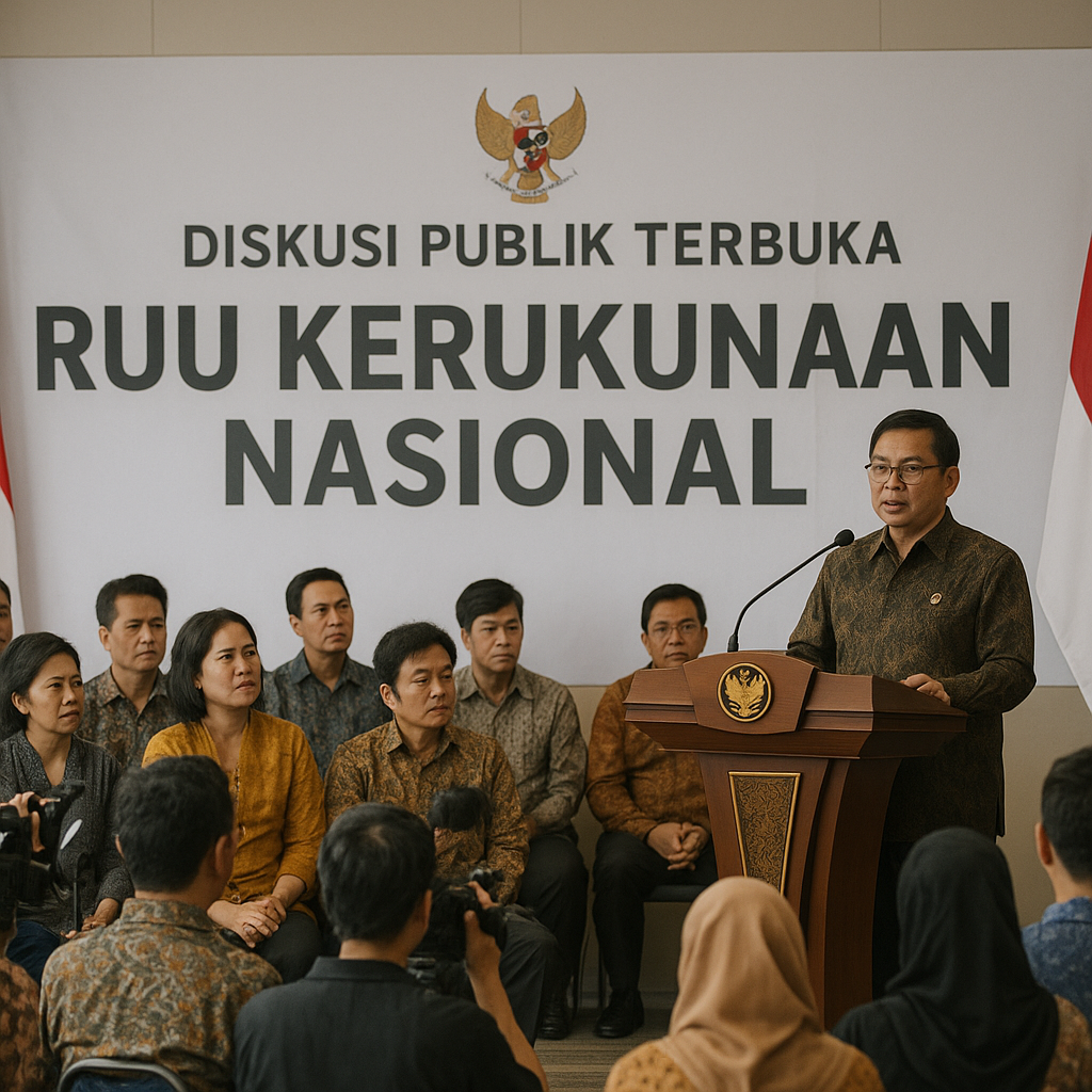 Menteri Koordinator Bidang Politik, Hukum, dan Keamanan Buka Ruang Diskusi Publik Terbuka Soal RUU Kerukunan Nasional