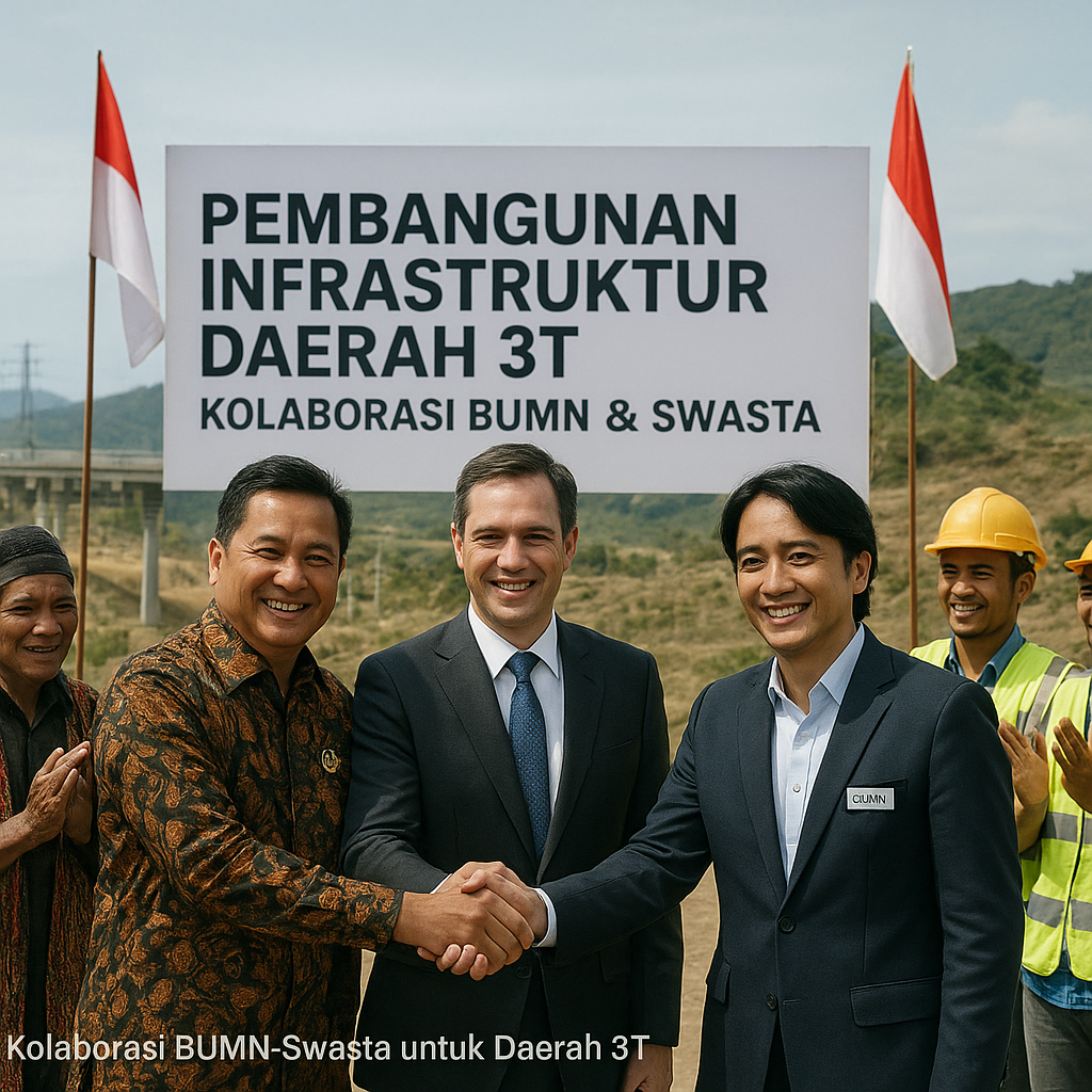 Pemerintah Dorong Kolaborasi BUMN-Swasta untuk Bangun Infrastruktur di Daerah 3T