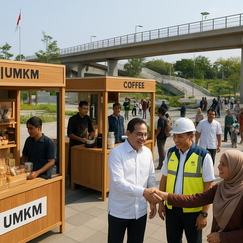 Kementerian PUPR Integrasikan Sentra UMKM dalam Proyek Infrastruktur untuk Tingkatkan Interaksi Sosial