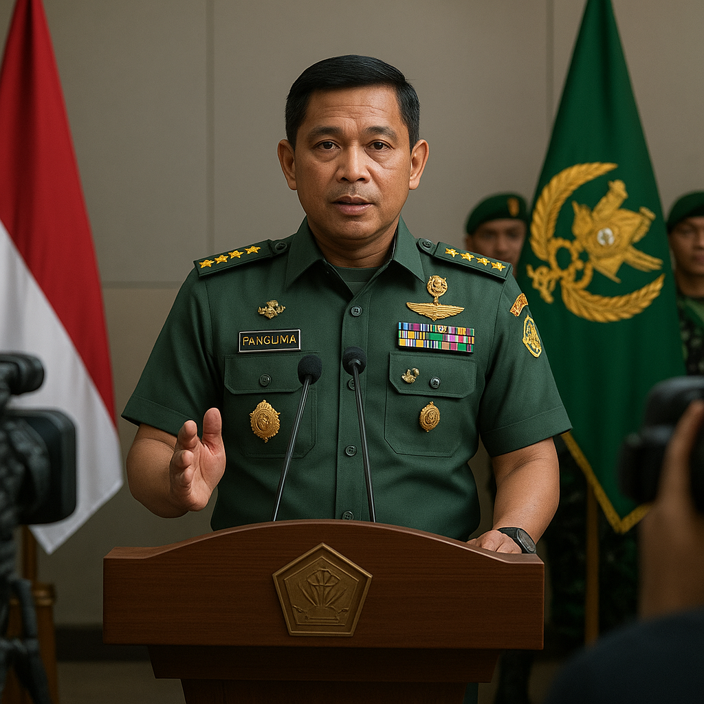 Panglima TNI: Tugas Kita Jaga Keamanan agar Dialog dan Pembangunan Berjalan Lancar