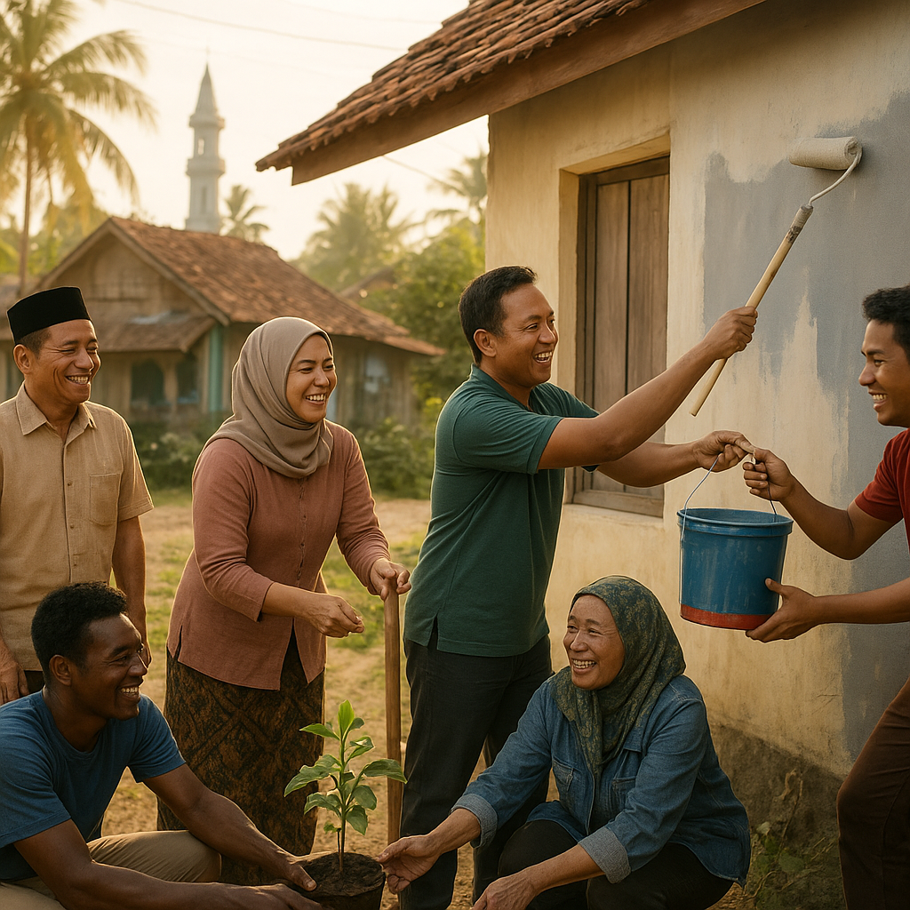Opini: Mengembalikan Semangat Gotong Royong sebagai Modal Sosial Bangsa
