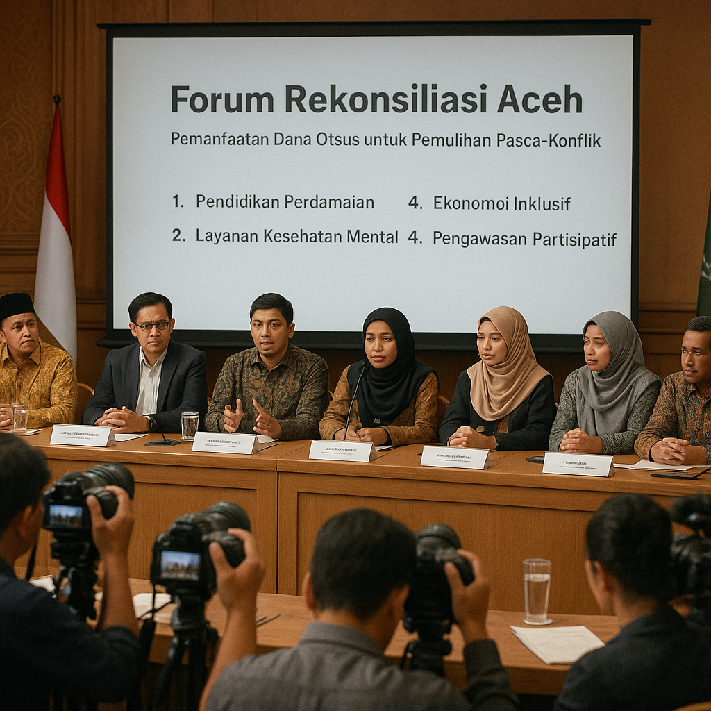 Forum Rekonsiliasi di Aceh Bahas Pemanfaatan Dana Otsus untuk Pemulihan Pasca-Konflik