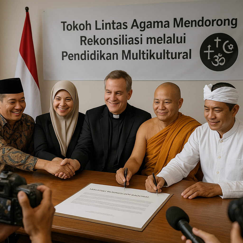 Tokoh Lintas Agama Mendorong Rekonsiliasi melalui Pendidikan Multikultural