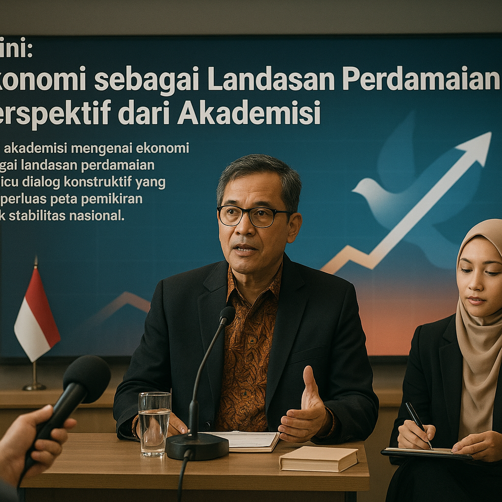 Opini: Ekonomi sebagai Landasan Perdamaian - Perspektif dari Akademisi