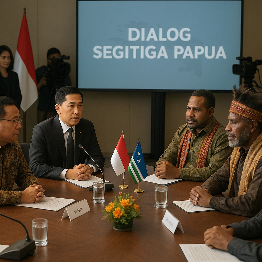 Pemerintah Dorong Pertemuan Segitiga untuk Dialog Papua, Bahas Otonomi dan Kesejahteraan