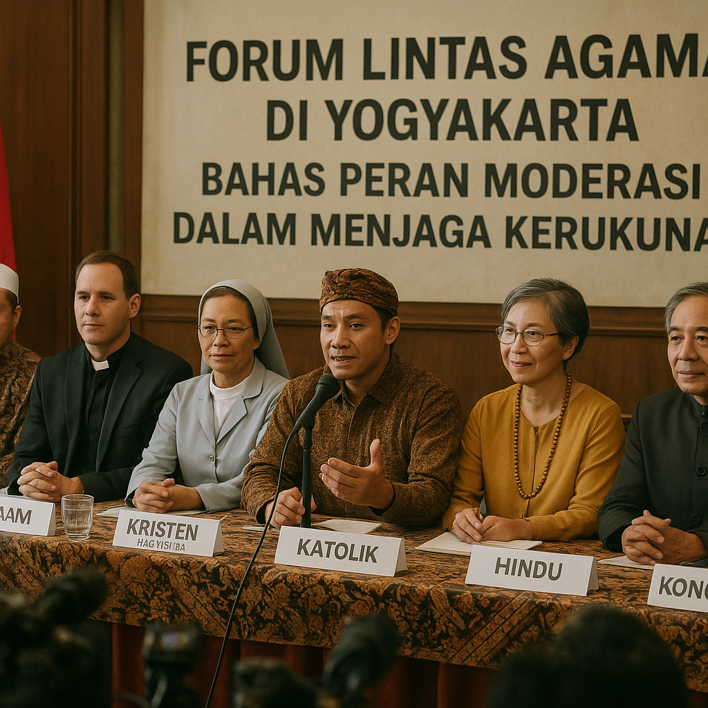 Forum Lintas Agama di Yogyakarta Bahas Peran Moderasi dalam Menjaga Kerukunan