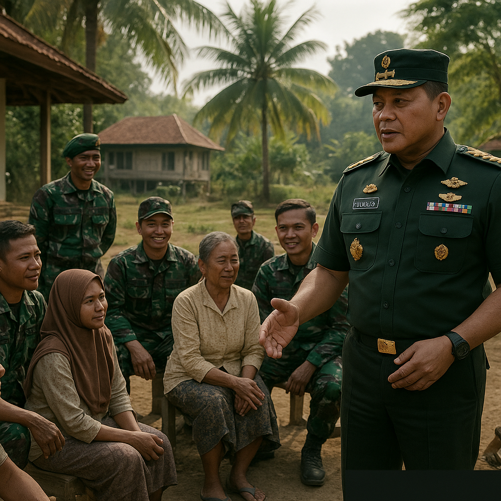 KSAD Yudo Margono Dorong Sertu dan Babinsa Jadi Perdamaian di Tengah Masyarakat