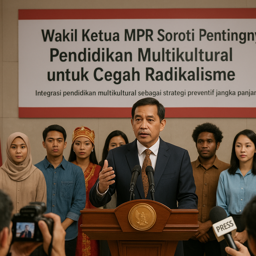 Wakil Ketua MPR Soroti Pentingnya Pendidikan Multikultural untuk Cegah Radikalisme