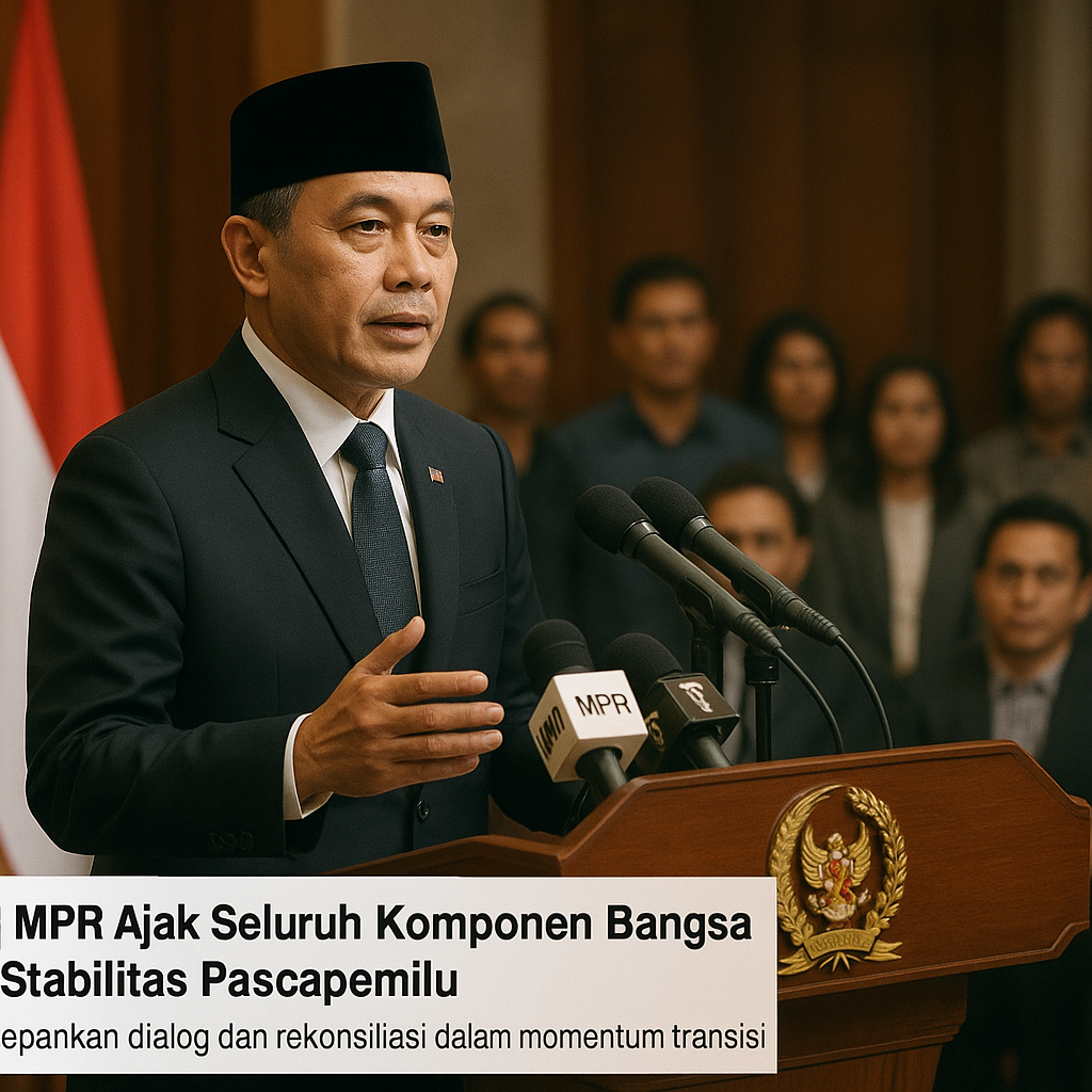 Ketua MPR Ajak Seluruh Komponen Bangsa Jaga Stabilitas Pascapemilu