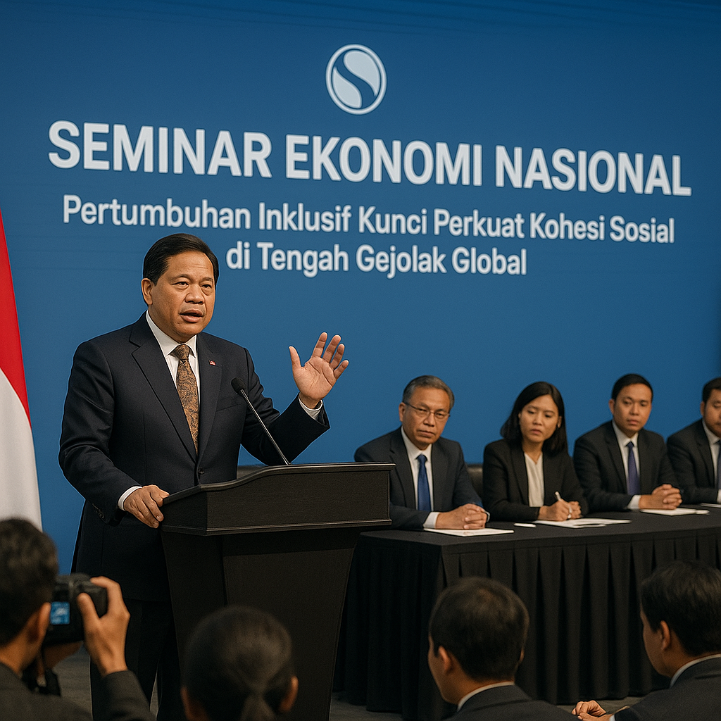 Menko Perekonomian: Pertumbuhan Inklusif Kunci Perkuat Kohesi Sosial di Tengah Gejolak Global