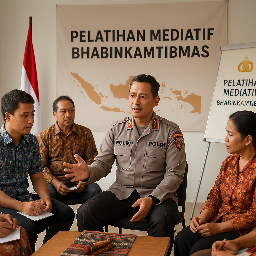 Polri Gelar Pelatihan Bersama untuk Bhabinkamtibmas dari Berbagai Daerah Konflik