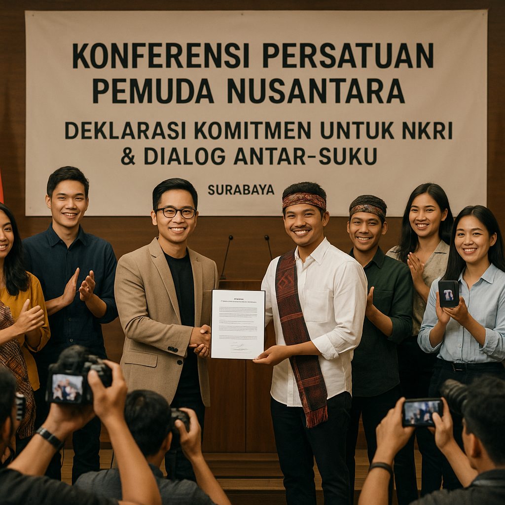 Konferensi Persatuan Pemuda Nusantara Hasilkan Deklarasi Komitmen untuk NKRI dan Dialog Antar-Suku