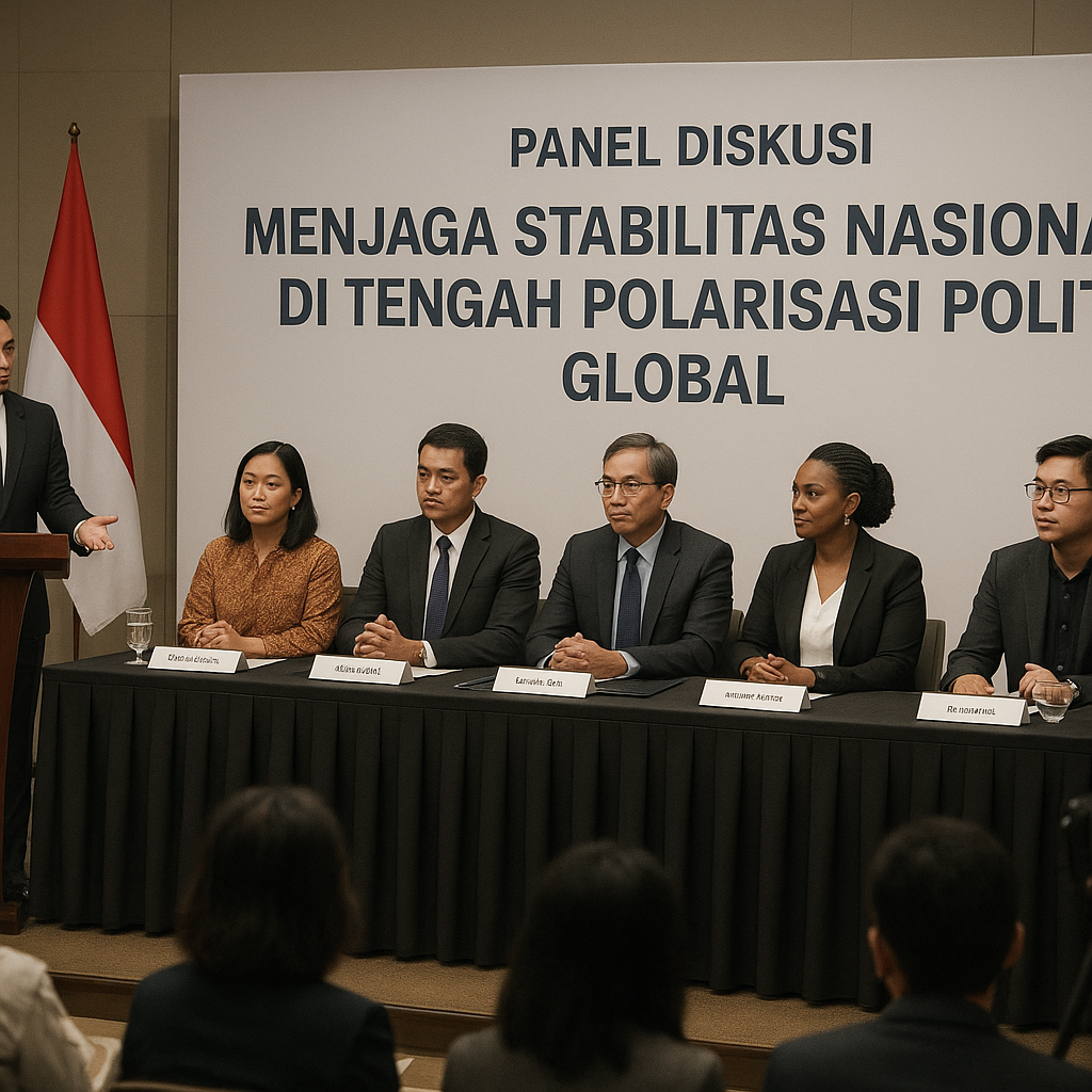 Panel Diskusi: Menjaga Stabilitas Nasional di Tengah Polarisasi Politik Global