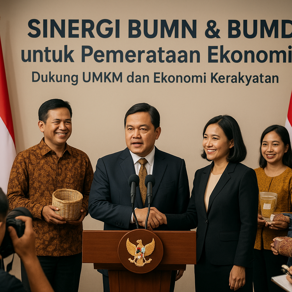 Menteri BUMN Dorong Sinergi BUMN dan BUMD untuk Pemerataan Ekonomi