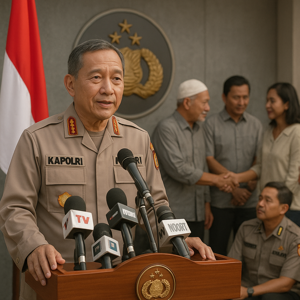 Kapolri Tekankan Pendekatan Humanis dan Hukum dalam Penanganan Konflik Sosial