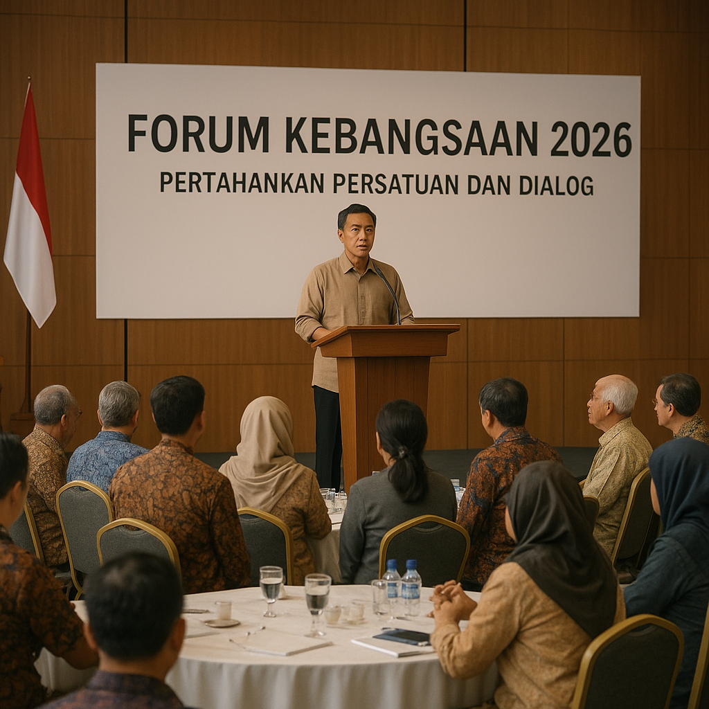 Forum Kebangsaan 2026 Ajak Seluruh Kelompok Pertahankan Persatuan dan Dialog