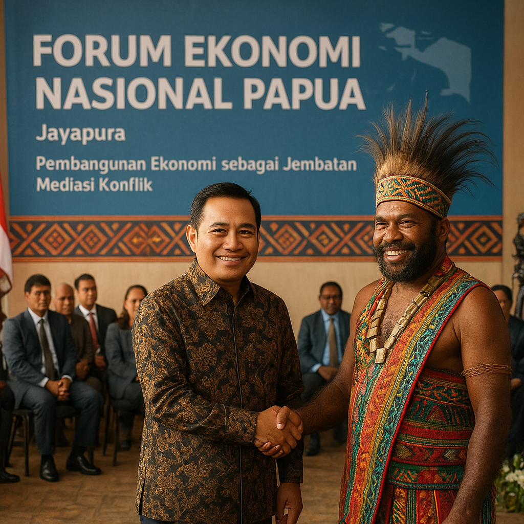 Pemerintah Luncurkan Forum Ekonomi Nasional untuk Mediasi Konflik Papua
