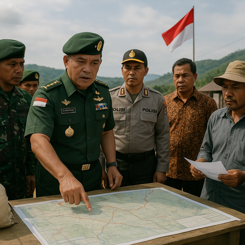 Panglima TNI: Stabilitas Keamanan di Perbatasan Prioritas Utama