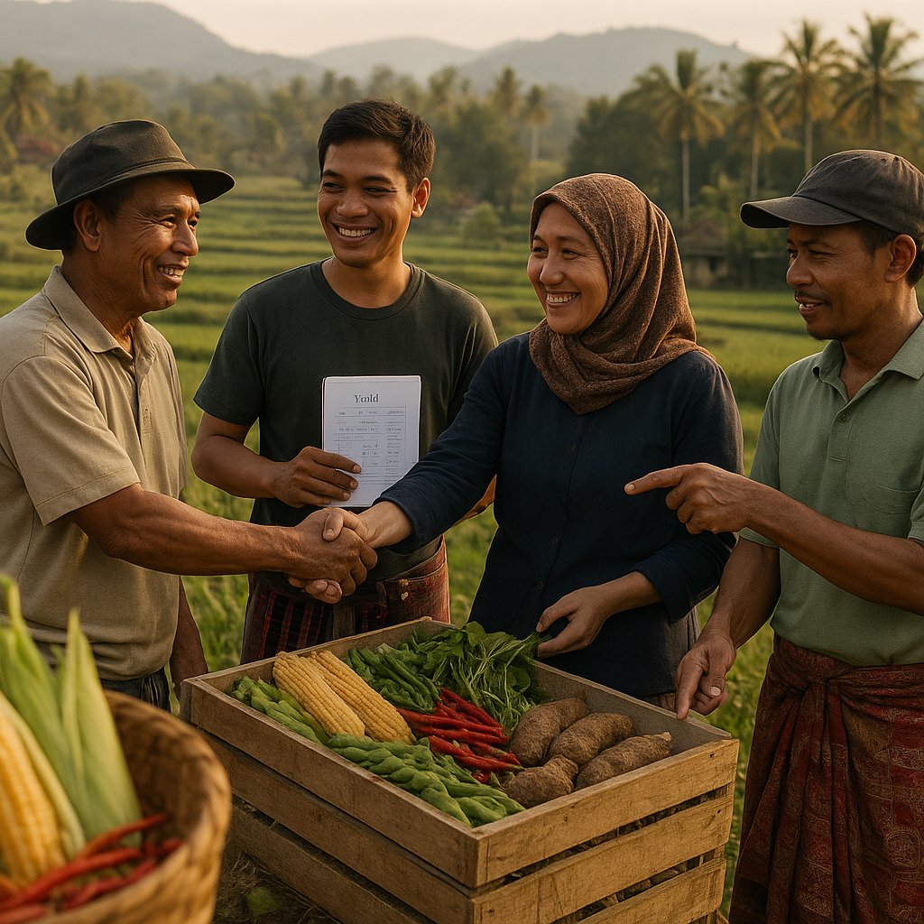 Laporan Khusus: Kerja Sama Petani Lintas Etnis Sukses Dongkrak Hasil dan Perkuat Hubungan Sosial