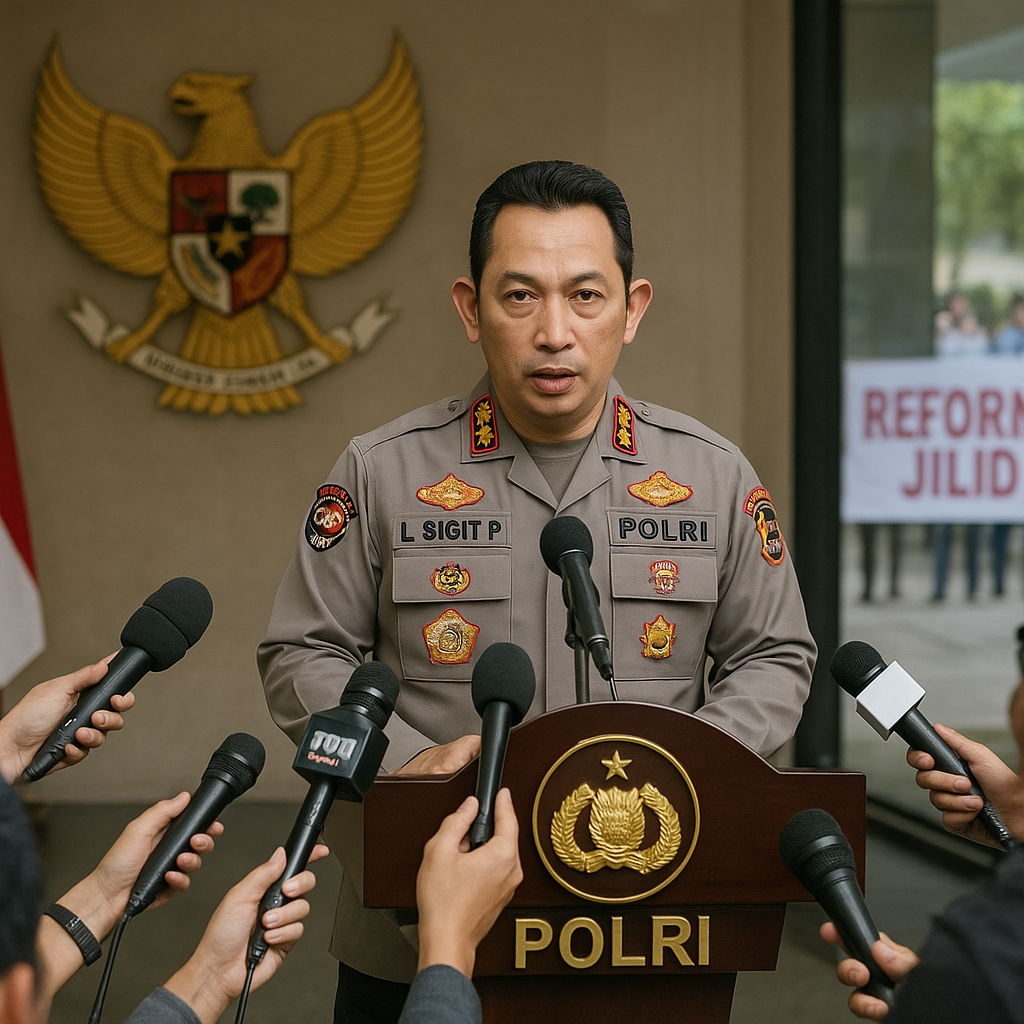 Kapolri Respons Seruan Reformasi Jilid II, Minta Aspirasi Konstruktif