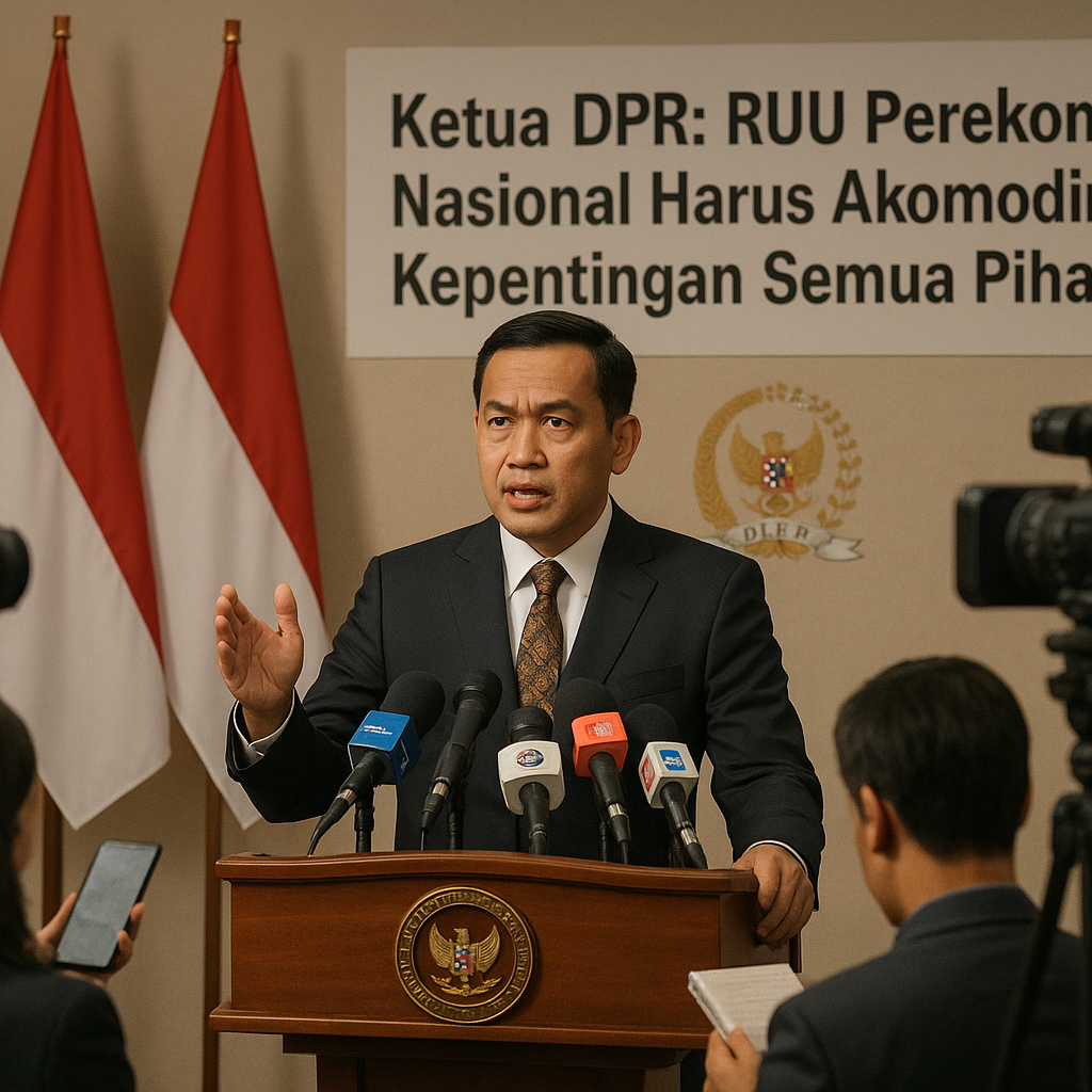 Ketua DPR: RUU Perekonomian Nasional Harus Akomodir Kepentingan Semua Pihak