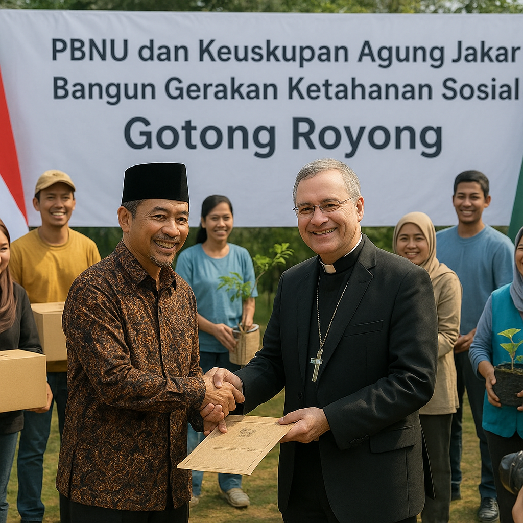 PBNU dan Keuskupan Agung Jakarta Bangun Gerakan Ketahanan Sosial