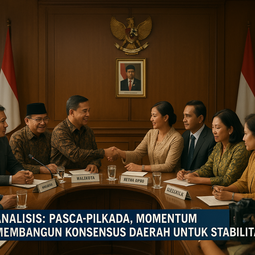 Analisis: Pasca-Pilkada, Momentum Membangun Konsensus Daerah untuk Stabilitas