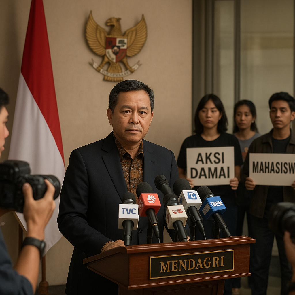 Mendagri Serukan Kepala Daerah Jaga Komunikasi Publik Jelang Demo Serentak, Ini Kata Kemenko Polhukam