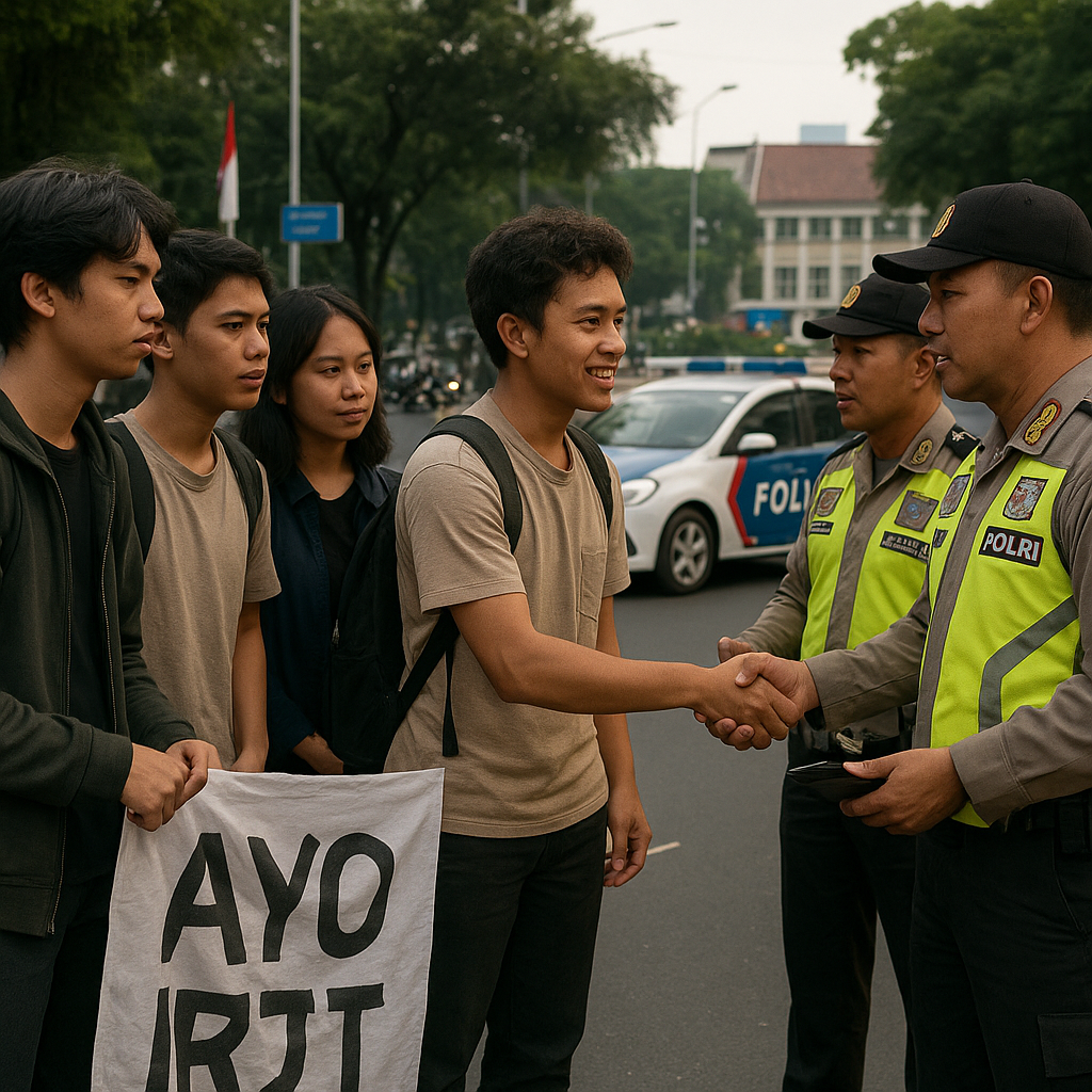 Situasi Pasca-Demonstrasi di Jakarta Kondusif, Polisi Evaluasi Pengamanan