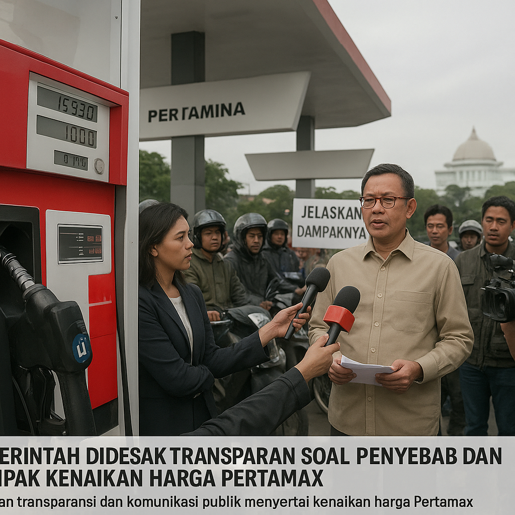Pemerintah Didesak Transparan Soal Penyebab dan Dampak Kenaikan Harga Pertamax