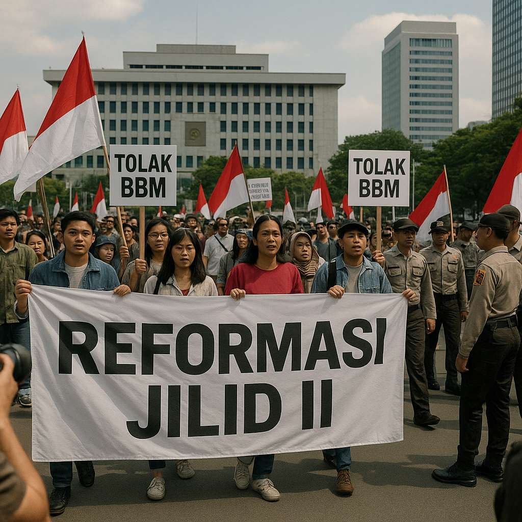 Kemenko Polkam Hormati Aksi Reformasi Jilid II dan Demo Penolakan BBM sebagai Hak Warga Negara