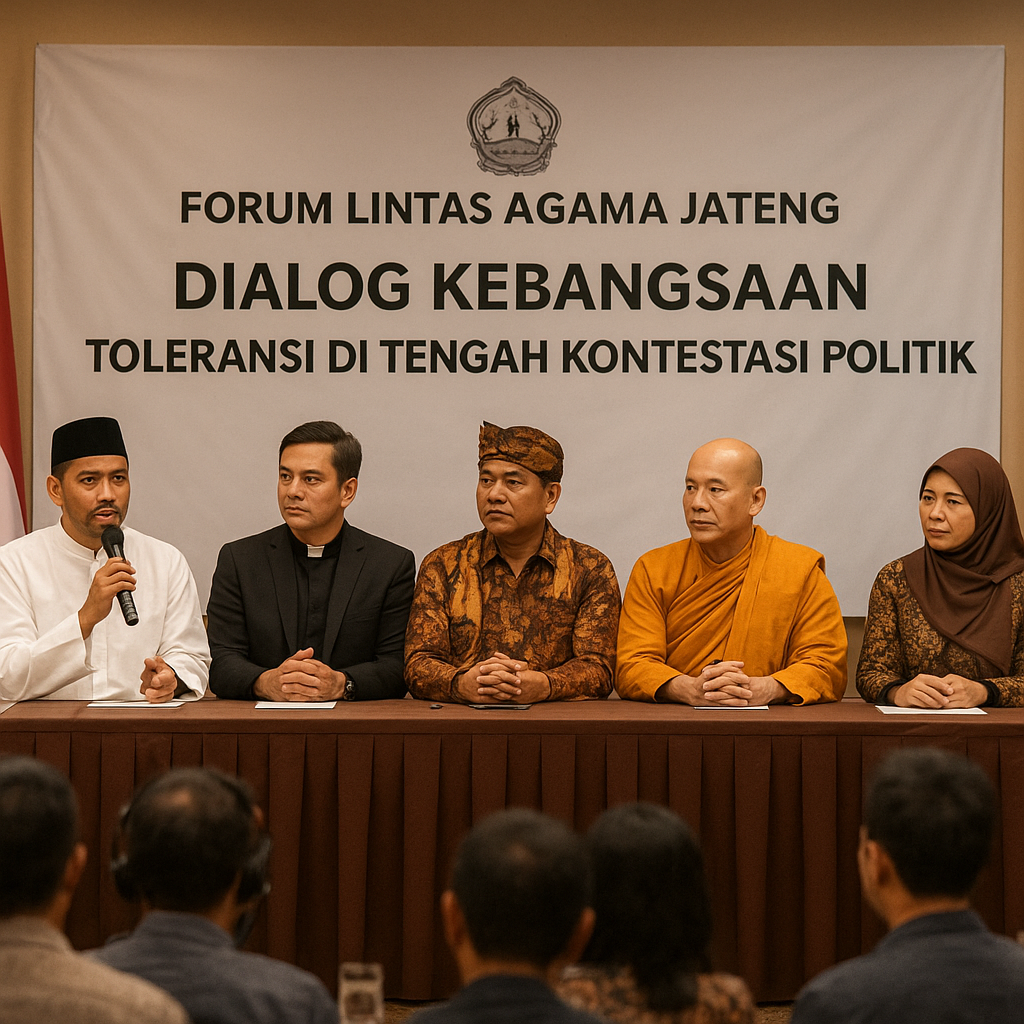 Forum Lintas Agama Jateng Gelar Dialog, Serukan Toleransi di Tengs Kontestasi Politik