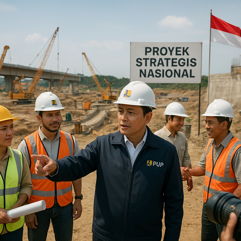 Menteri PUPR Pastikan Proyek Strategis Nasional Berjalan, Dongkrak Perekonomian dan Serap Tenaga Kerja
