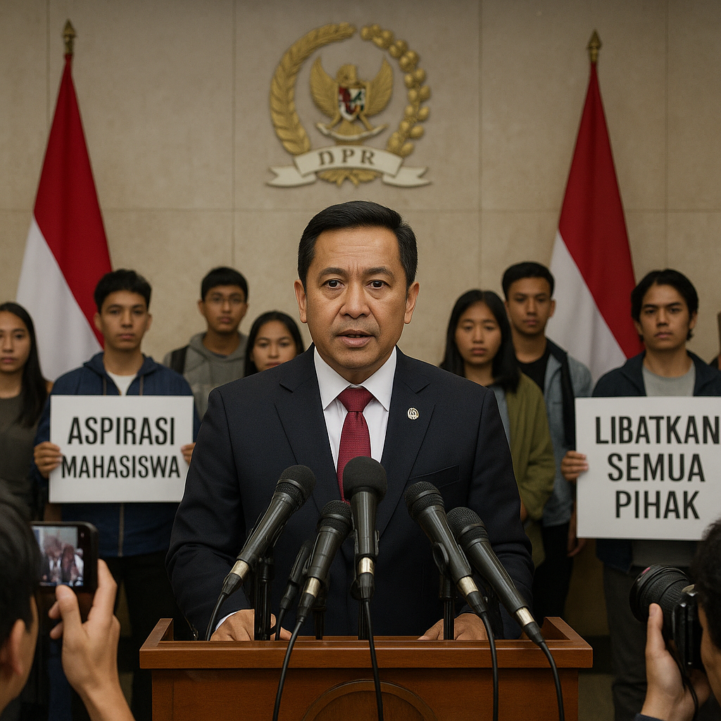 Ketua DPR: Aspirasi Mahasiswa Didengar, Pembahasan RUU APBN 2027 Akan Libatkan Semua Pihak