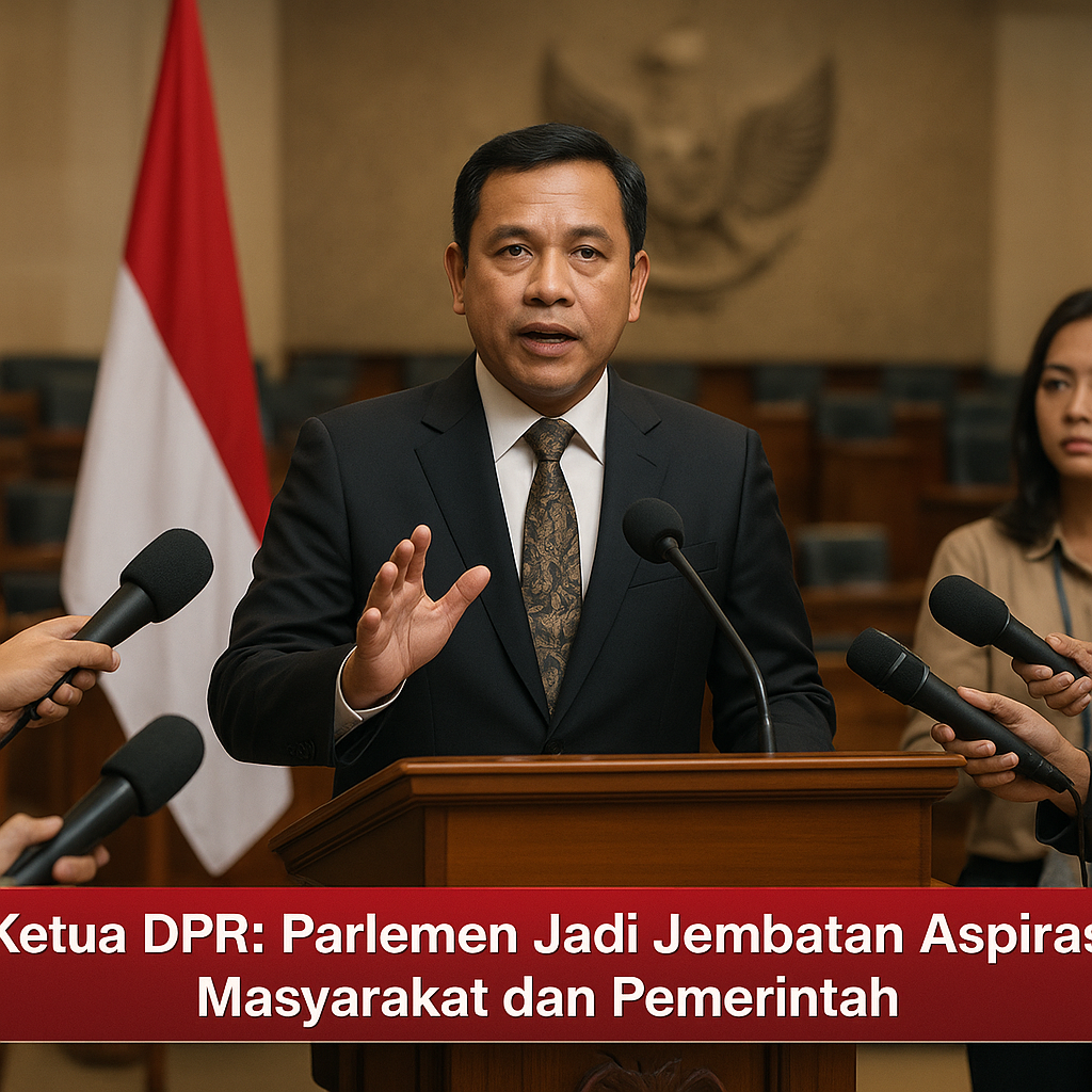 Ketua DPR: Parlemen Jadi Jembatan Aspirasi Masyarakat dan Pemerintah