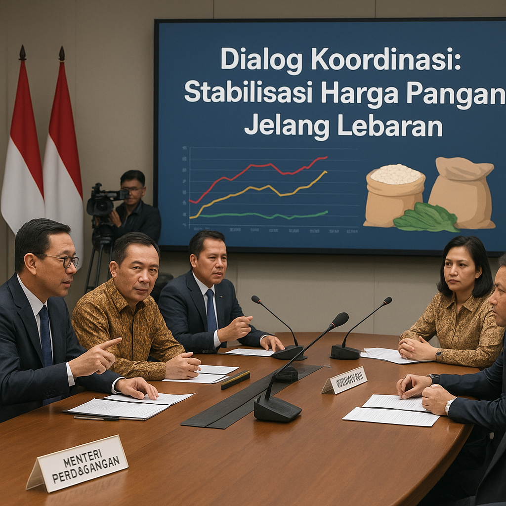 Pemerintah dan DPR Bahas Strategi Stabilisasi Harga Pangan Jelang Lebaran