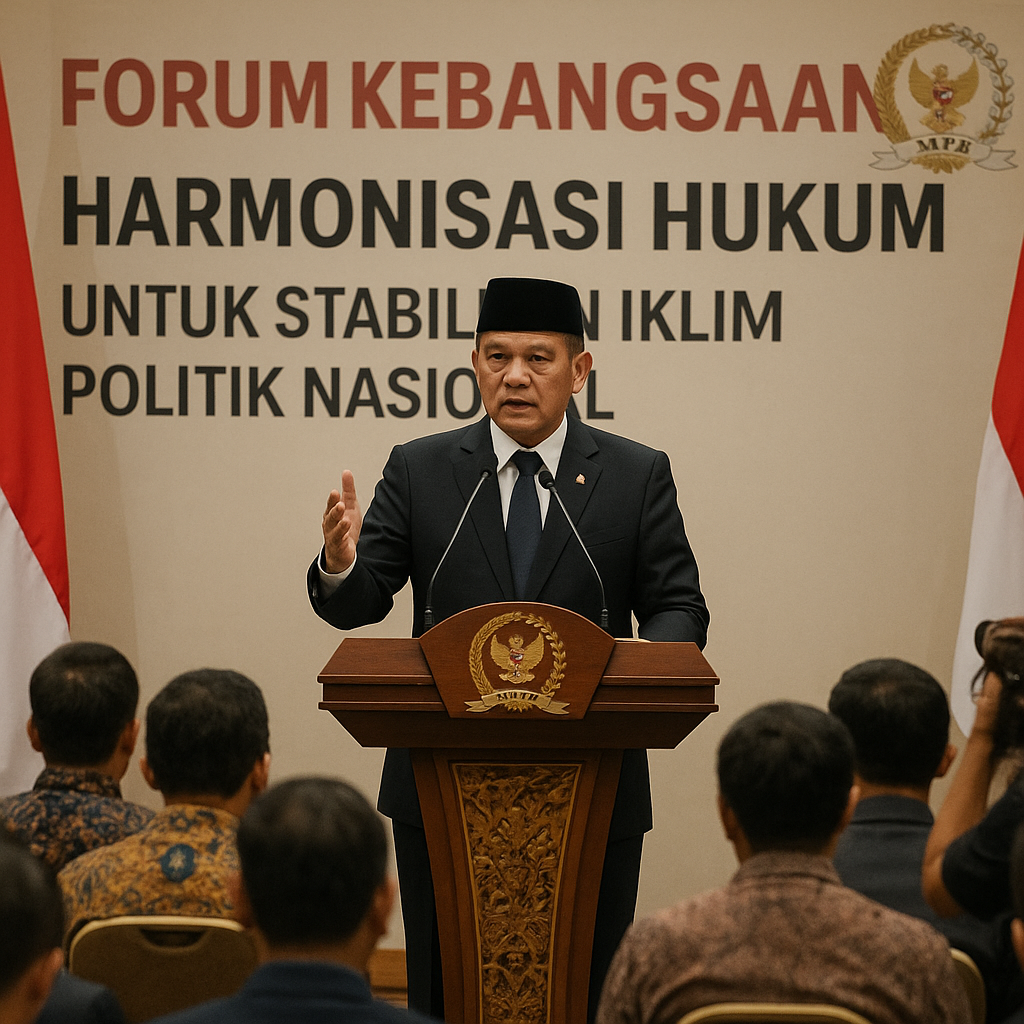 Ketua MPR Serukan Harmonisasi Hukum untuk Stabilkan Iklim Politik Nasional