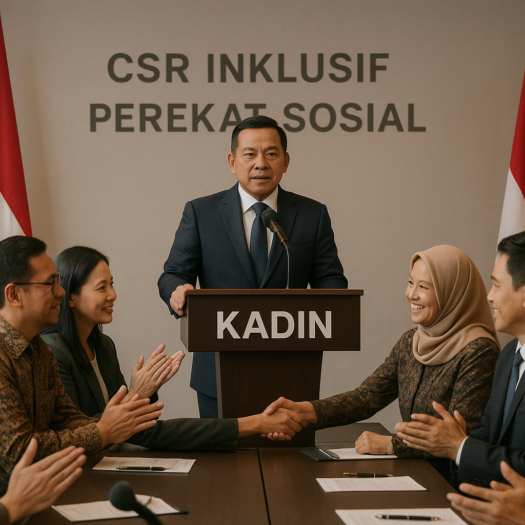 Ketua Umum Kadin Ajak Pengusaha Jadi Perekat Sosial Lewat Program CSR Inklusif