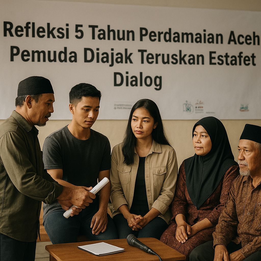 Refleksi 5 Tahun Perdamaian Aceh: Pemuda Diajak Teruskan Estafet Dialog