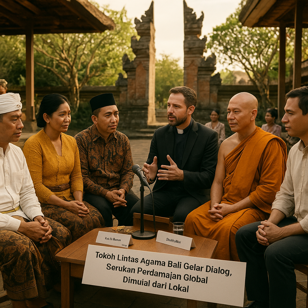 Tokoh Lintas Agama Bali Gelar Dialog, Serukan Perdamaian Global Dimulai dari Lokal