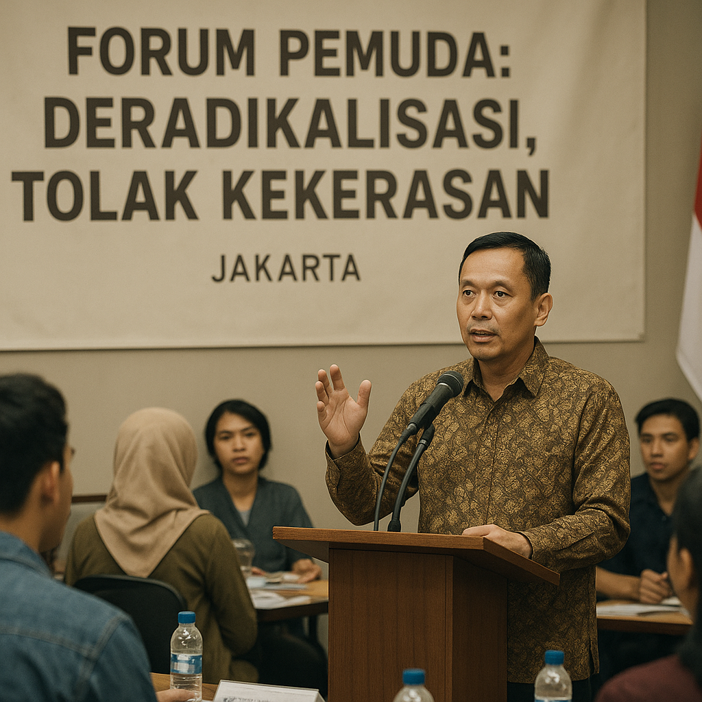 Mantan Napi Terorisme Bagikan Pengalaman di Forum Pemuda, Ajak Tolak Kekerasan