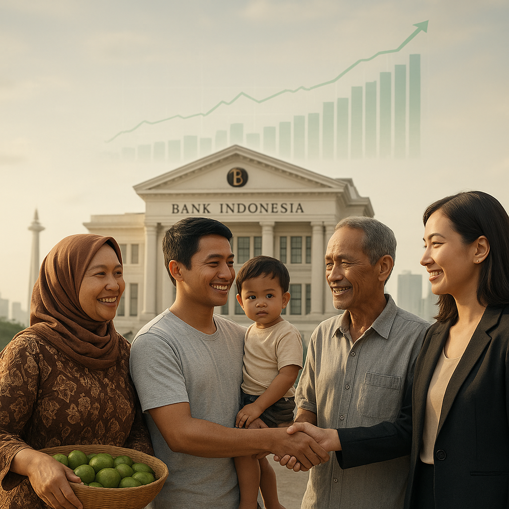 Bank Indonesia: Pertumbuhan Ekonomi Stabil Jadi Perekat Sosial di Tengah Gejolak Global