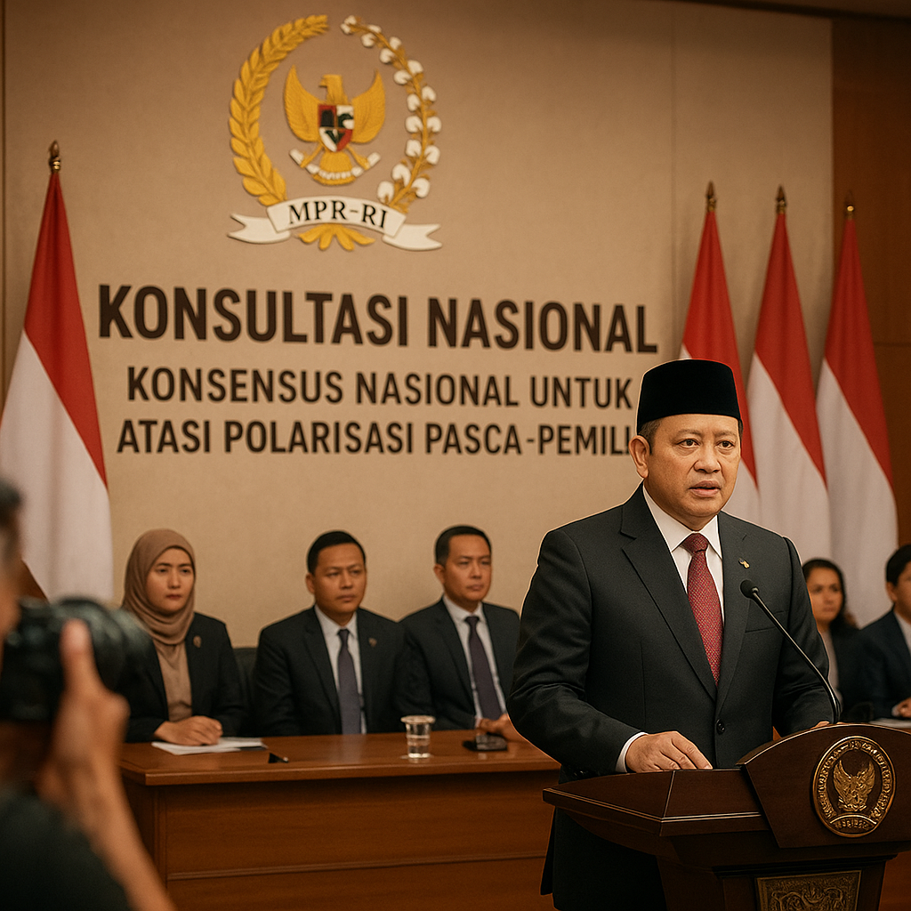 Ketua MPR: Konsensus Nasional Penting untuk Atasi Polarisasi Pasca-Pemilu