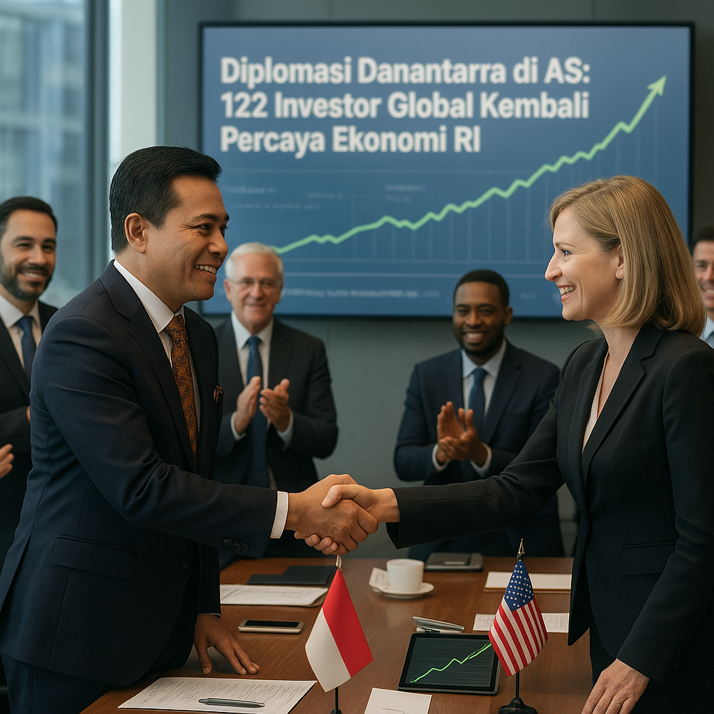 Diplomasi Danantara di AS: 122 Investor Global Kembali Percaya Ekonomi RI
