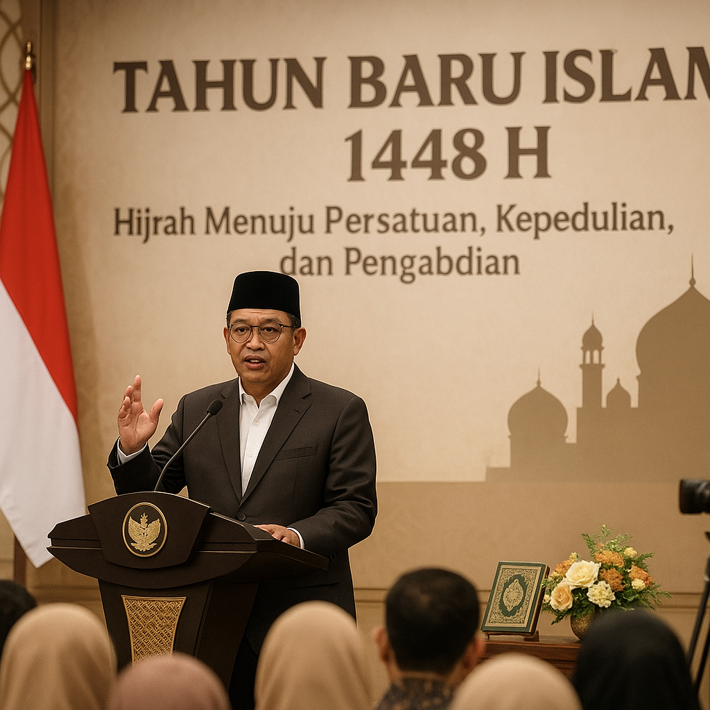 Tahun Baru Islam 1448 H, Menag Serukan Hijrah Menuju Persatuan, Kepedulian, dan Pengabdian