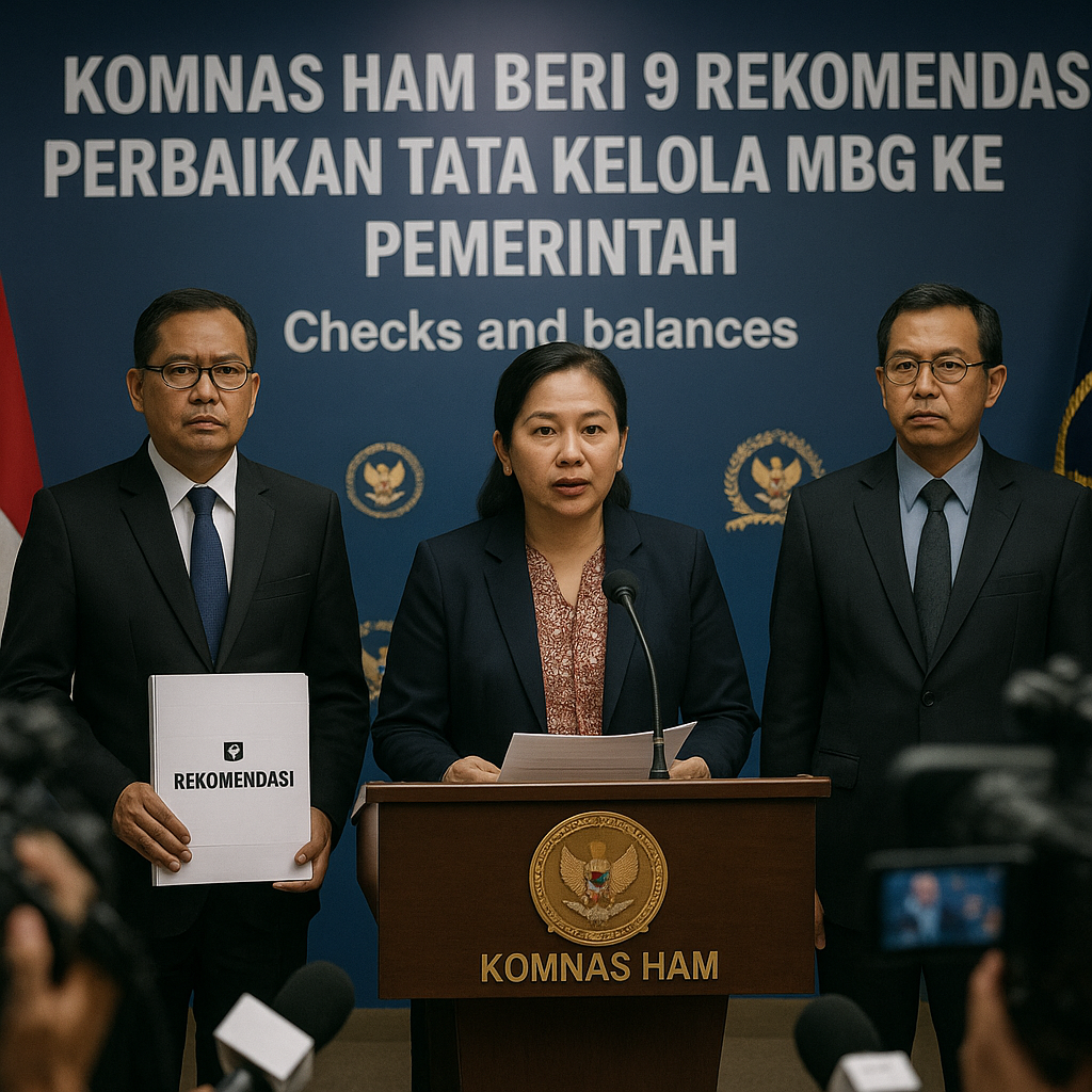 Komnas HAM Beri 9 Rekomendasi Perbaikan Tata Kelola MBG ke Pemerintah