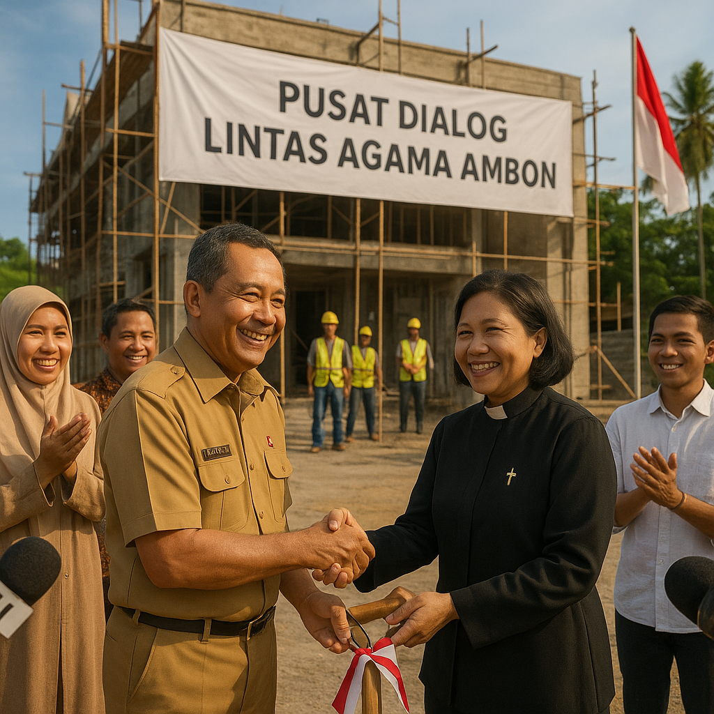Pemerintah dan Gereja Kolaborasi Bangun Pusat Dialog Lintas Agama di Ambon
